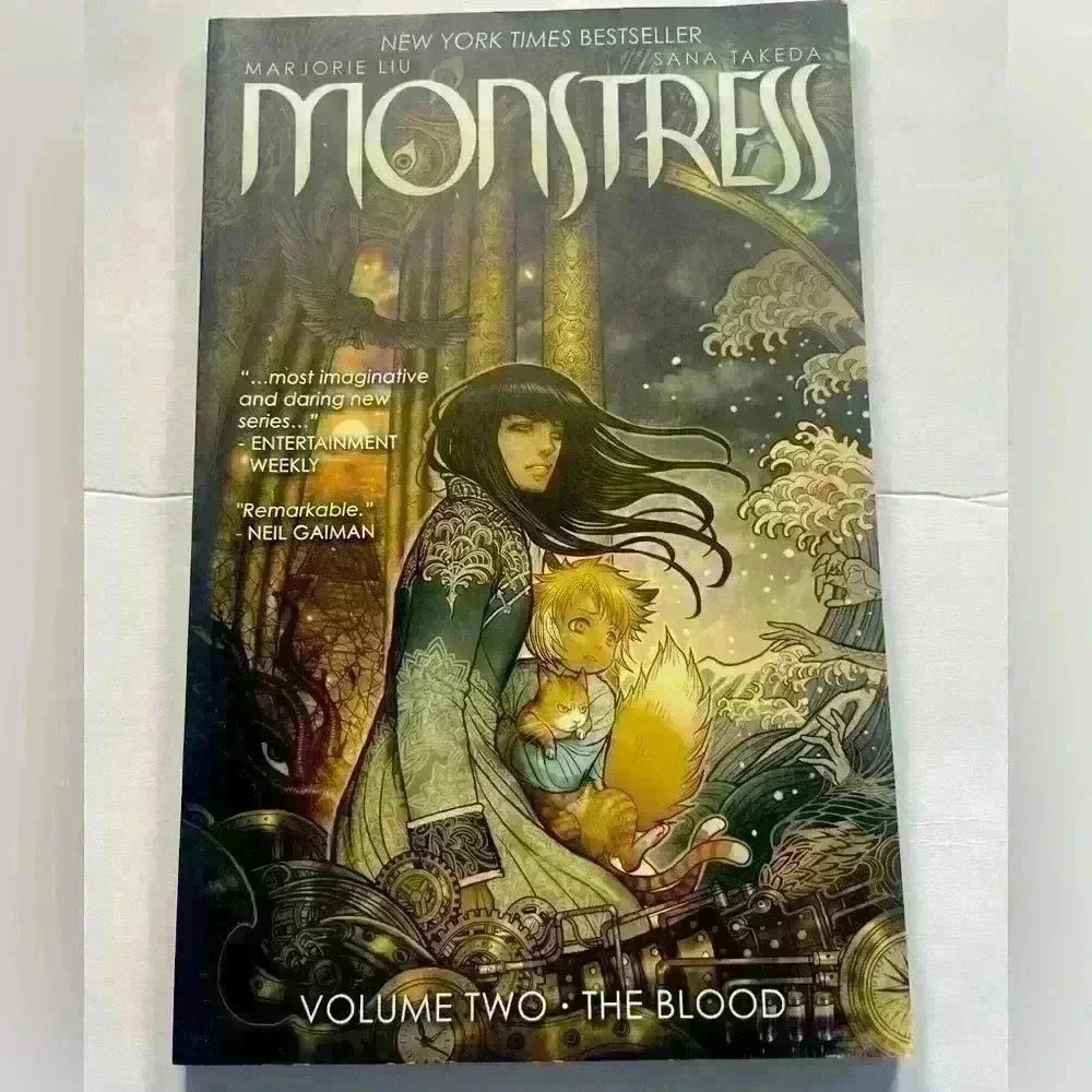 New Monstress, Volume 2: The Blood IMAGE Graphic Novel comic book - Picture 2 of 4